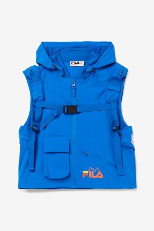 FILA Tactical Vests Blue / Black,Mens Clothing | CA.EPJYSF429